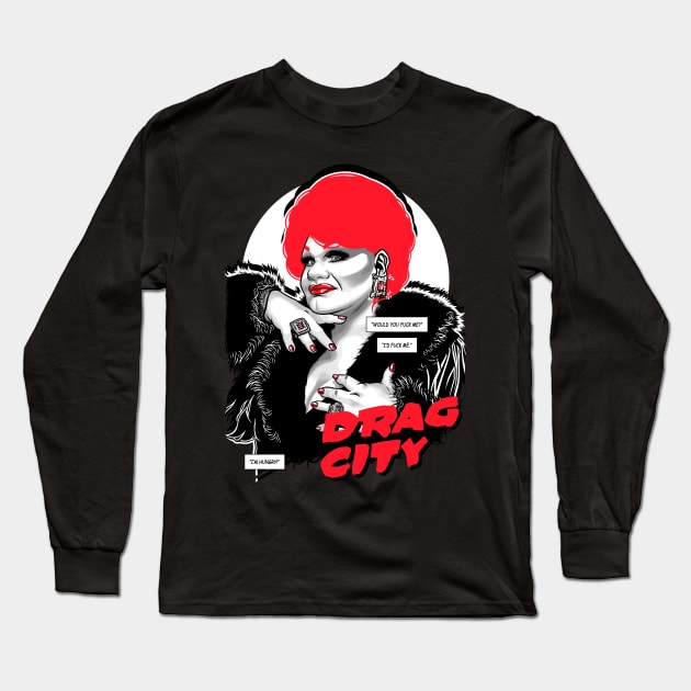 The Porkchop Long Sleeve T-Shirt by DragCityComics